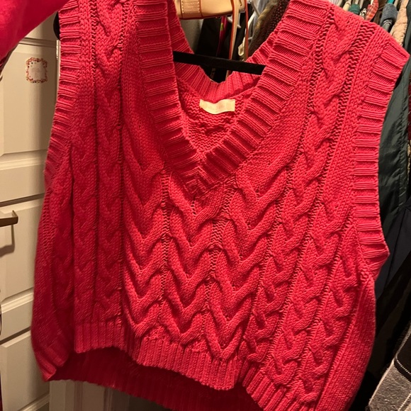 altard state pink sweater vest - Picture 2 of 4